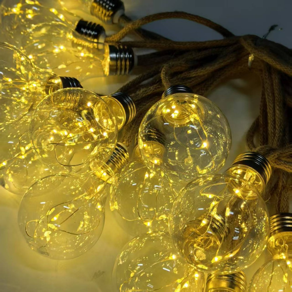5M10LED Vintage Hemp Rope Edis – Rope Light Decoration Bewertung und Preis