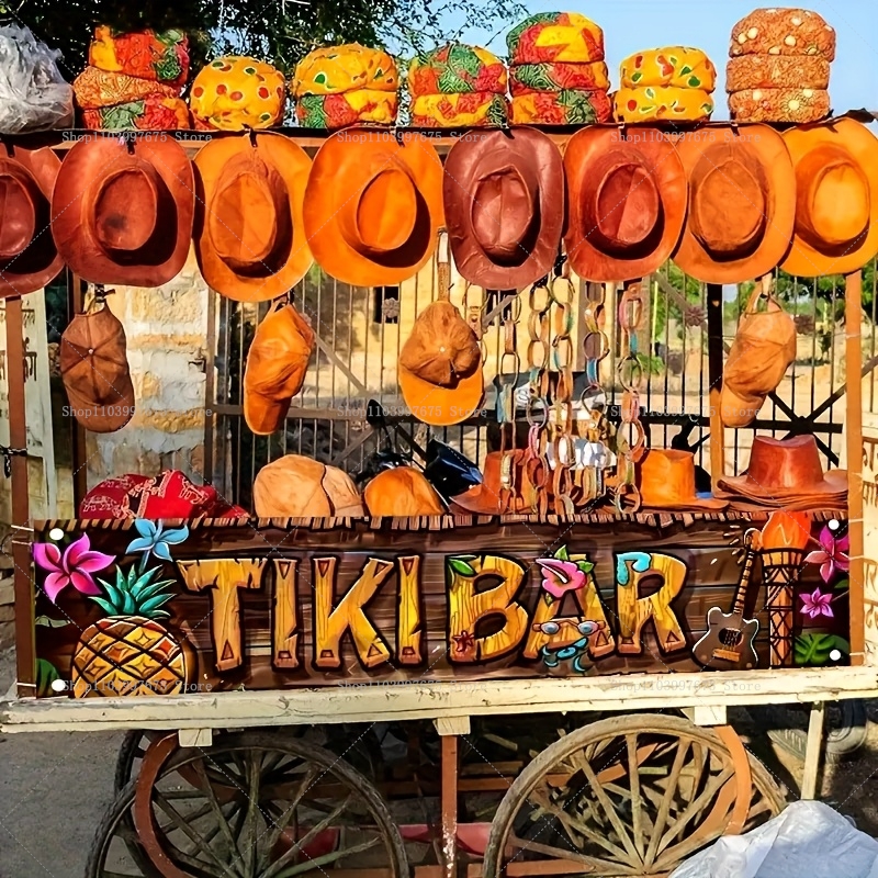 Tiki Bar Banner Tropical Hawai – Home Decor Nearby Bewertung und Preis