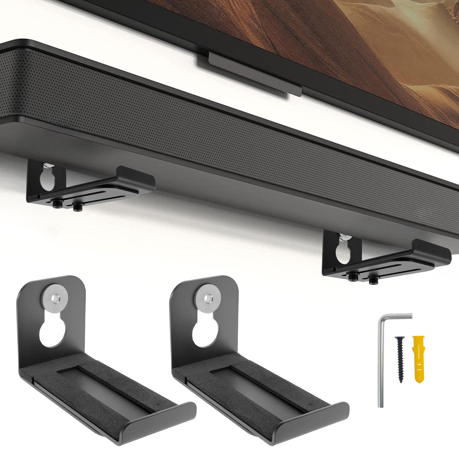 2Pcs Soundbar Speaker Stands W – Home Decor Ideas Bewertung und Preis