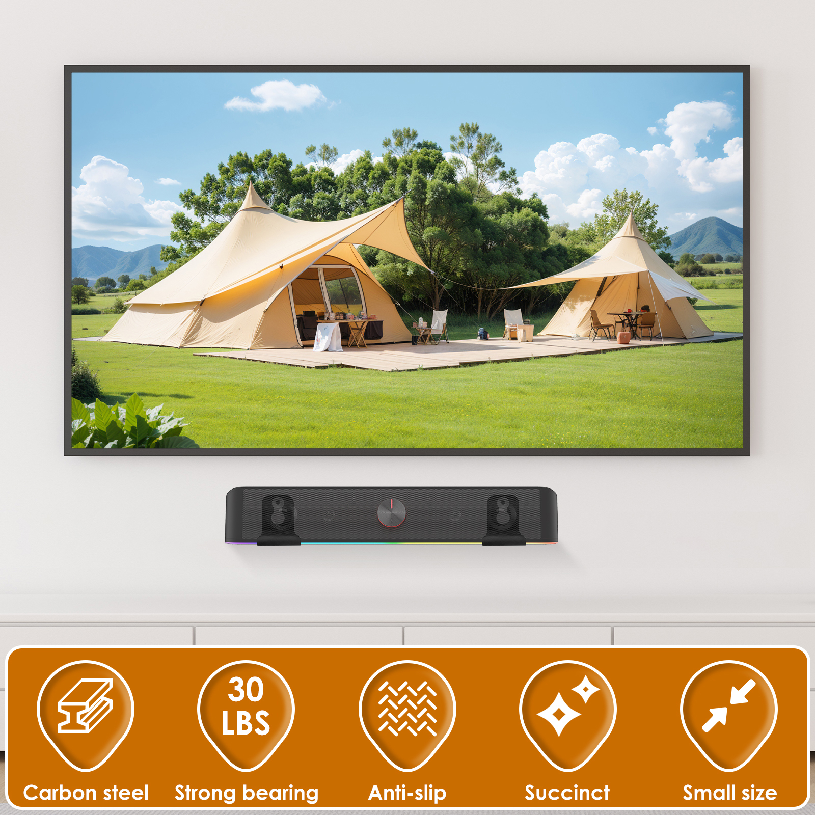 2Pcs Soundbar Speaker Stands W – Home Decor Ideas Bewertung und Preis