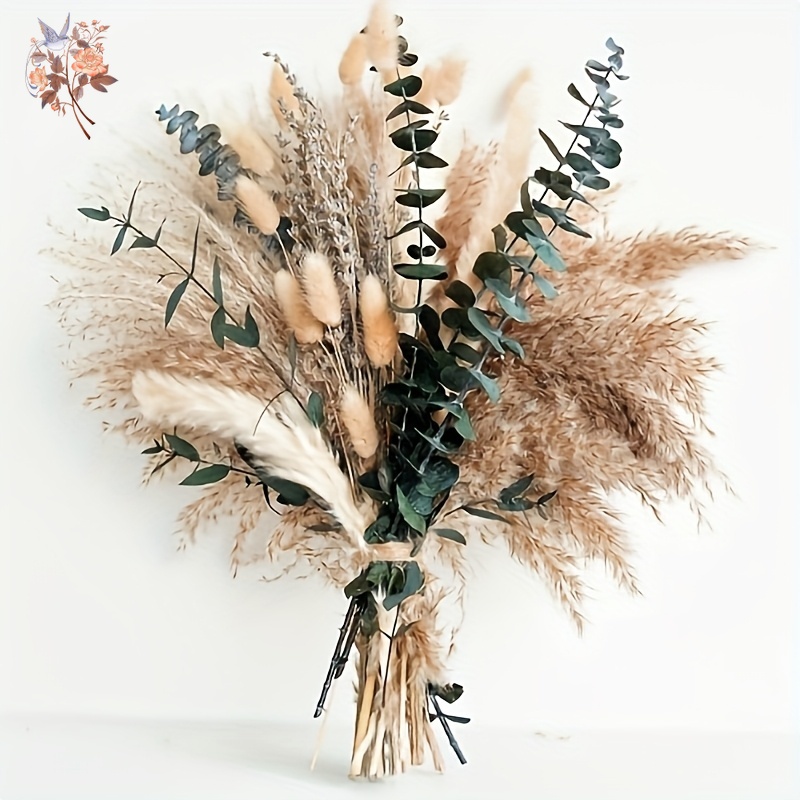 90PCS Nature Real Rabbit Tail  – Pampas Grass Decor Bewertung und Preis