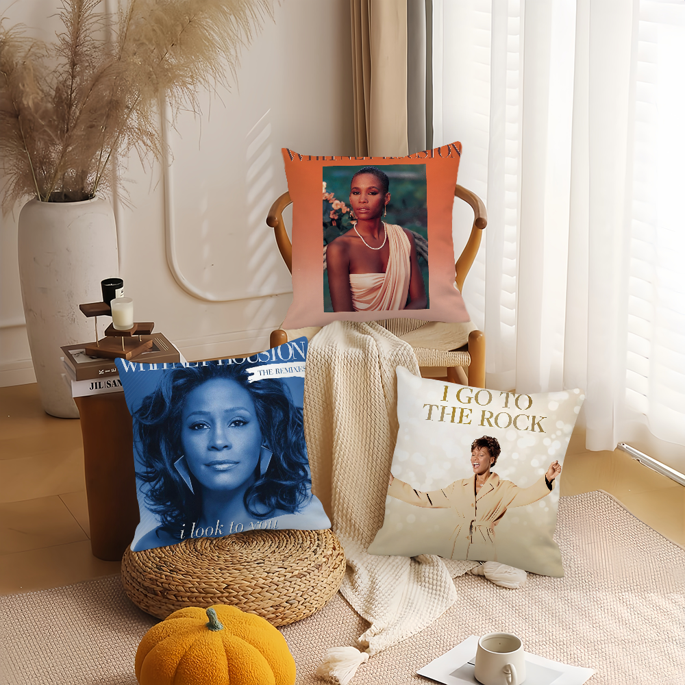 Singer Whitney Houston Pillow  – Home Decor Houston Bewertung und Preis
