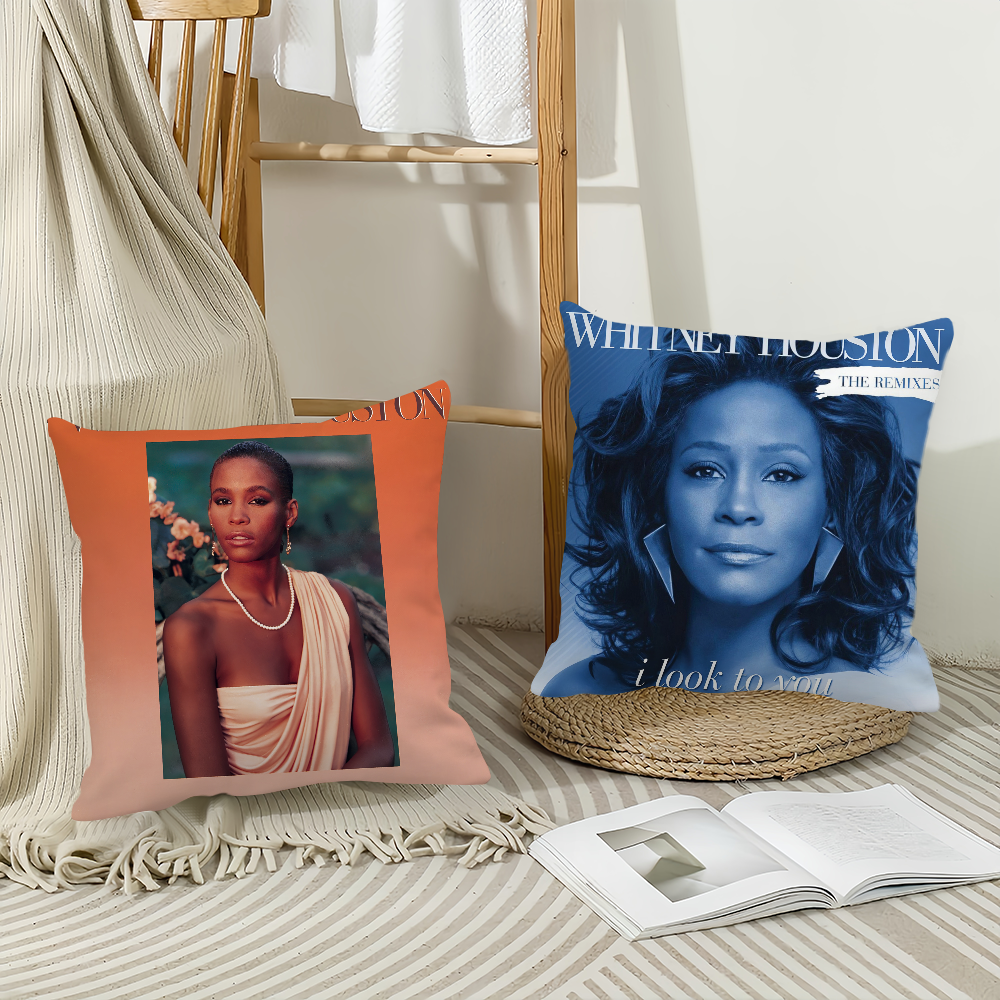 Singer Whitney Houston Pillow  – Home Decor Houston Bewertung und Preis