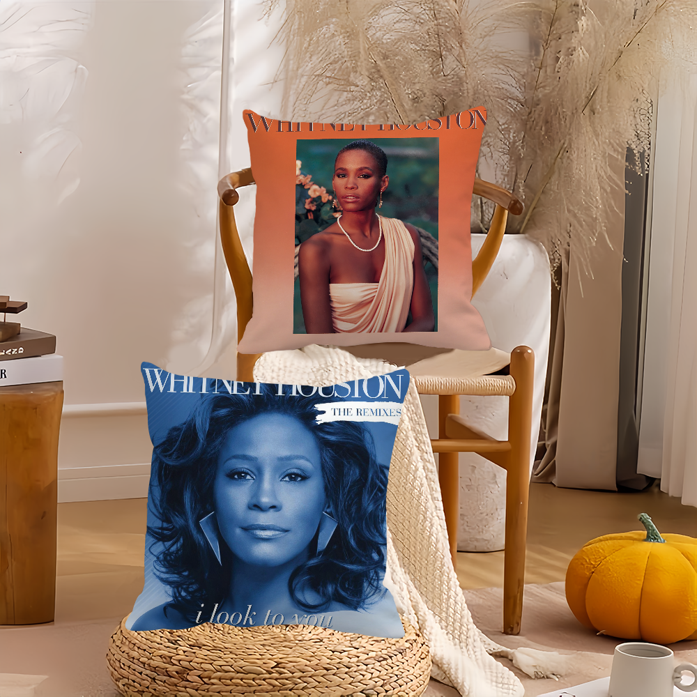 Singer Whitney Houston Pillow  – Home Decor Houston Bewertung und Preis