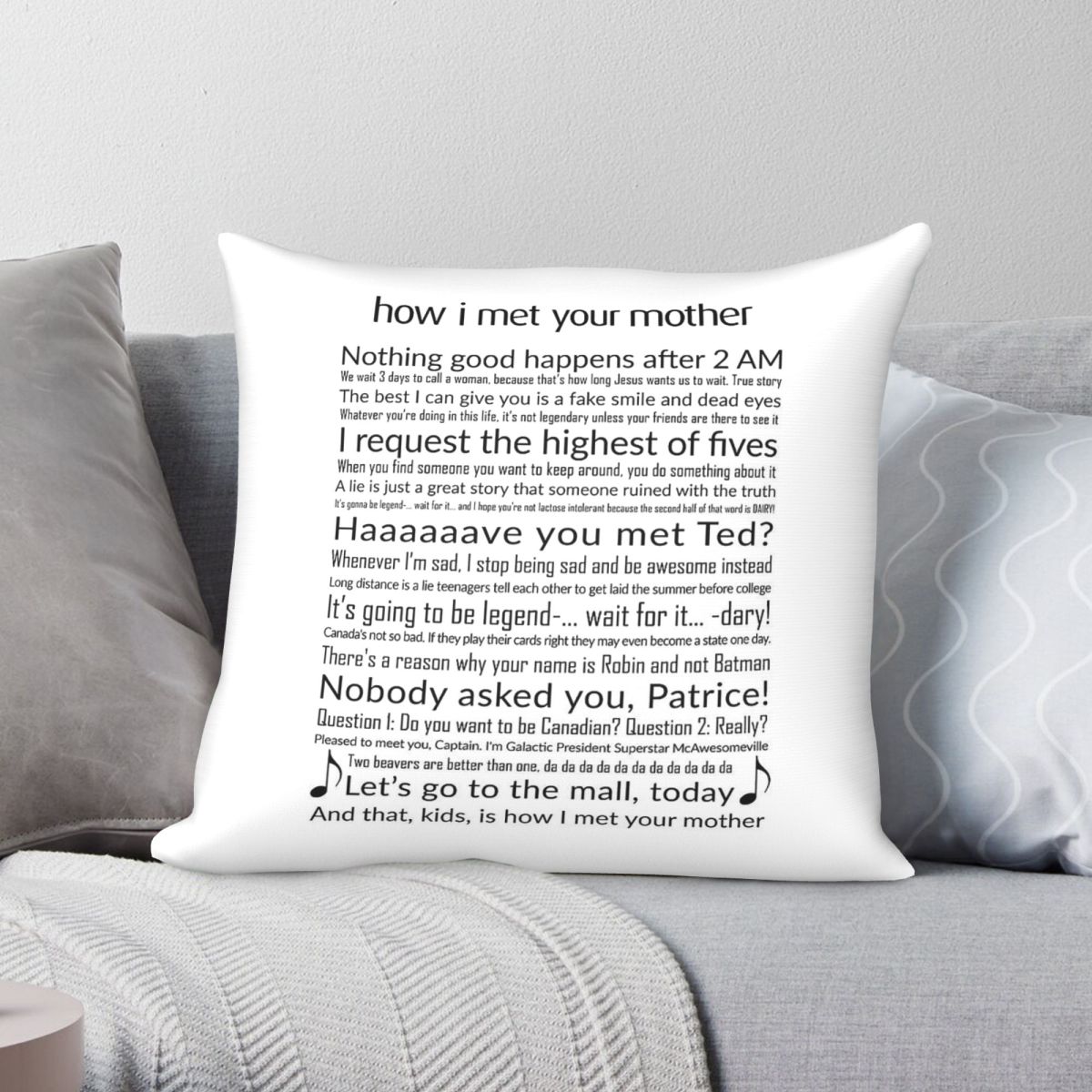 How I Met Your Mother Best Quo – Home Decor How To Bewertung und Preis