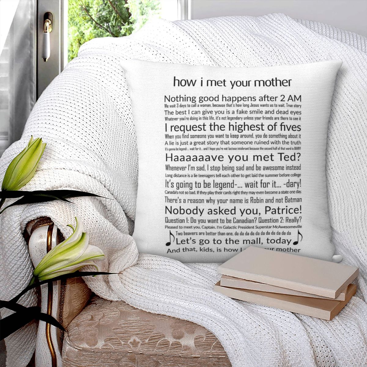 How I Met Your Mother Best Quo – Home Decor How To Bewertung und Preis
