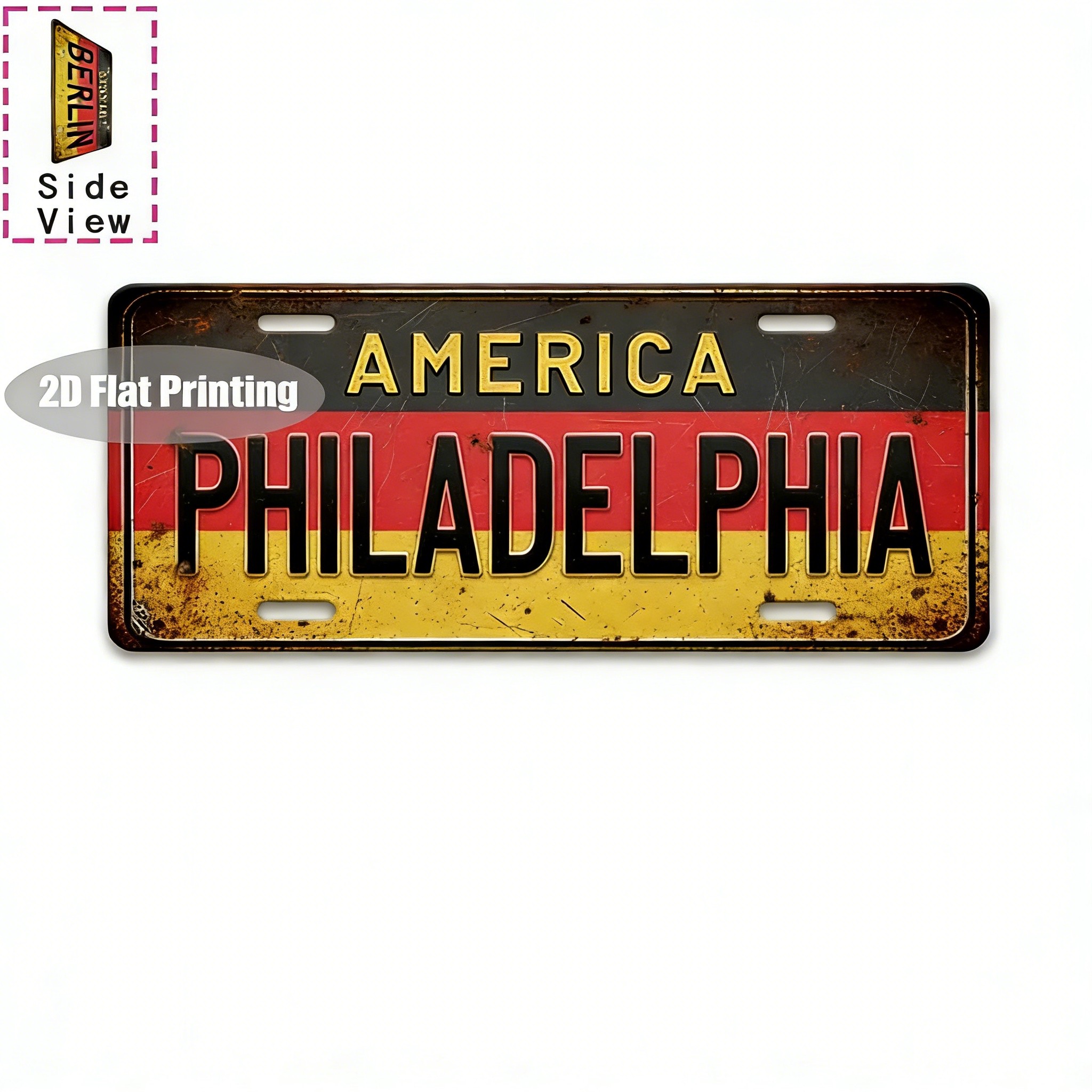 HD Metal Tin Sign America Hous – Home Decor Houston Bewertung und Preis