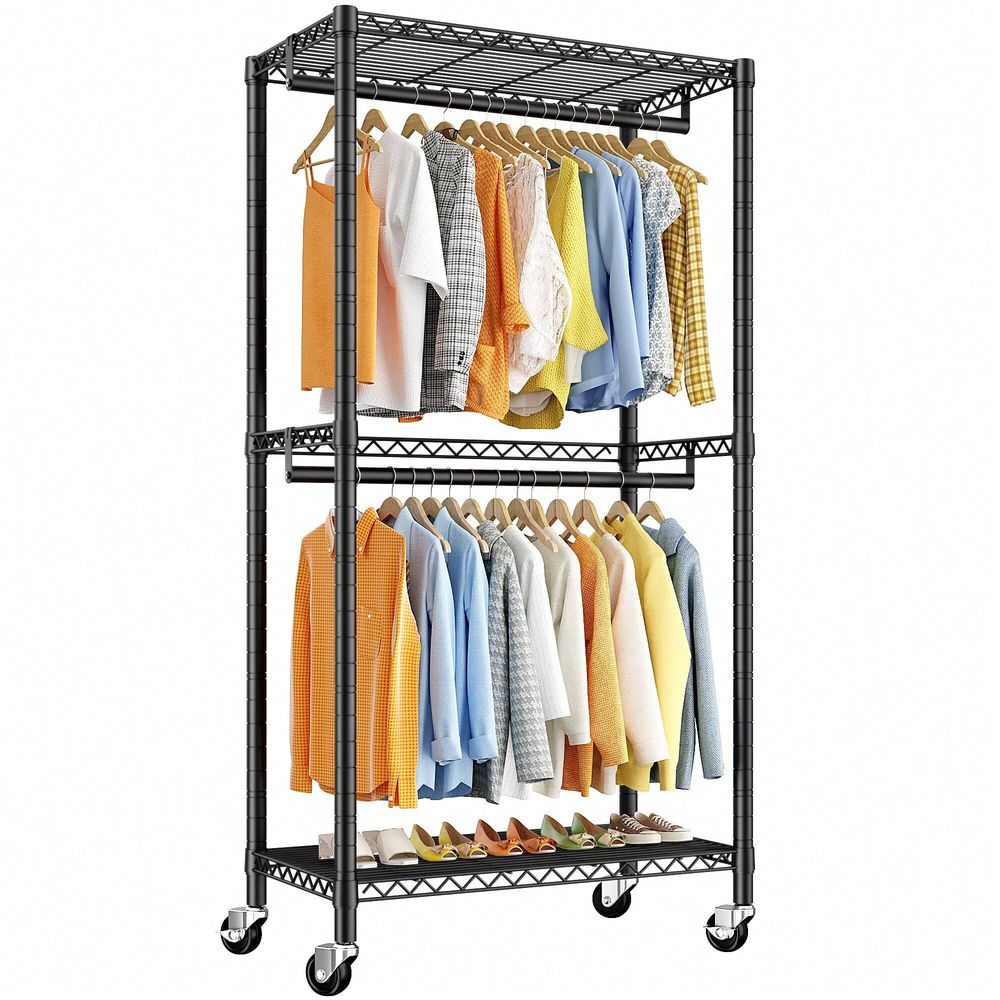 Heavy Duty Adjustable Metal Cl – Home Decor On Wheels Bewertung und Preis