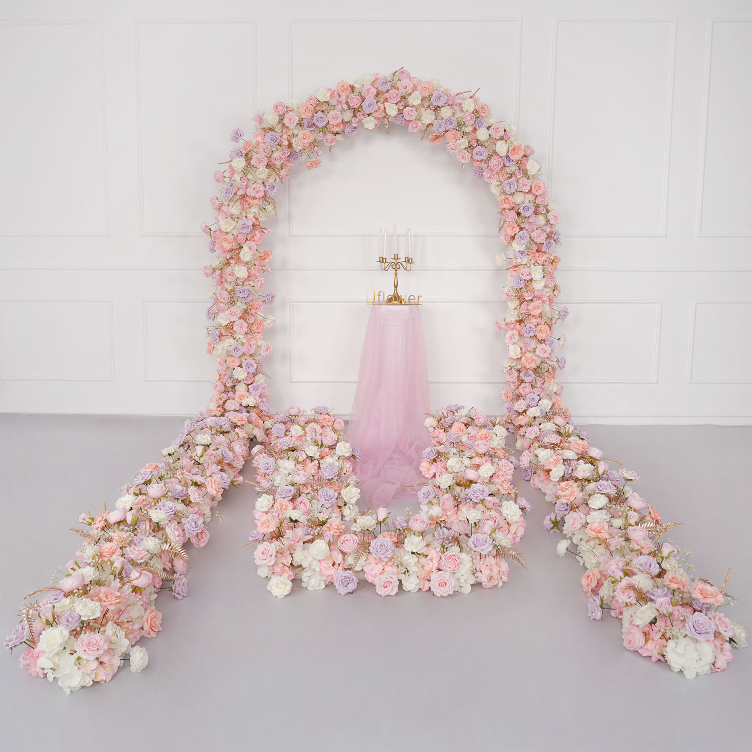Uflower Luxury 3D Pink White P – Home Decor Event Bewertung und Preis
