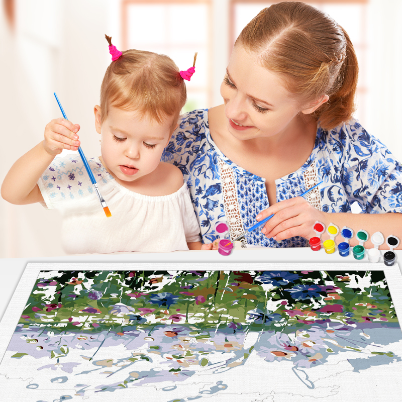 1pc frameless Coloring By Numb – Home Decor On Wheels Bewertung und Preis