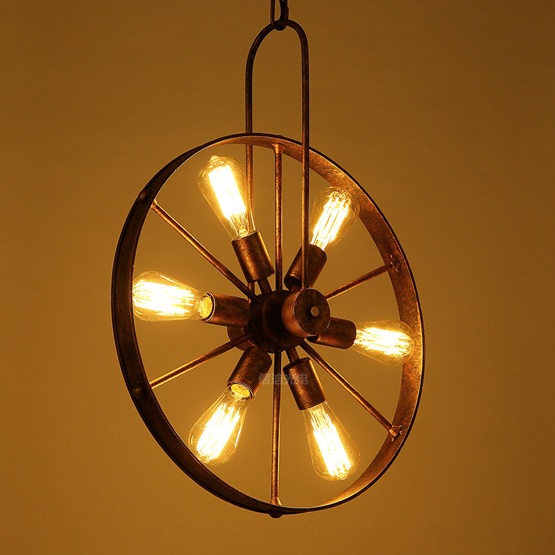 Retro Vintage Wheel chandelier – Home Decor On Wheels Bewertung und Preis