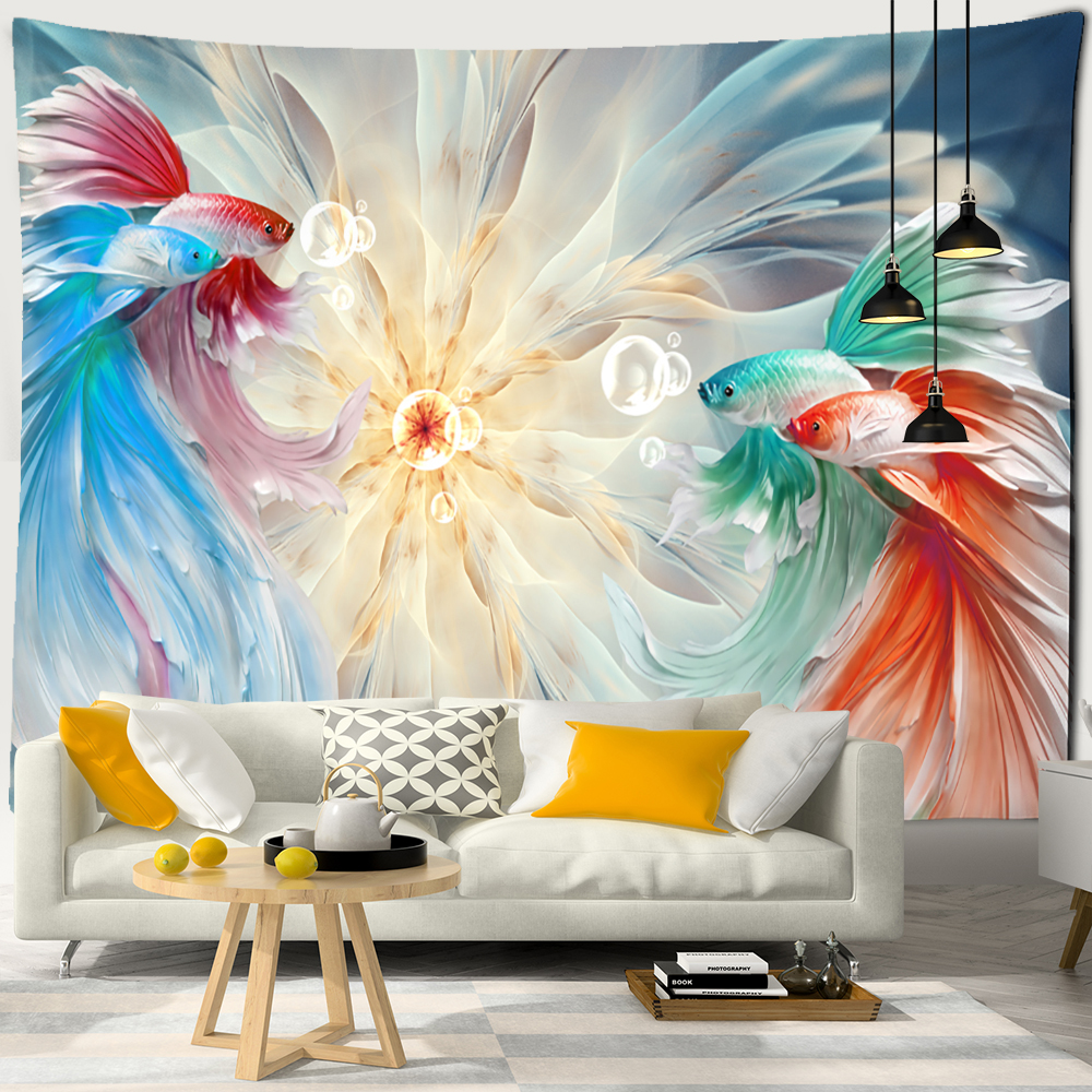 Ink Lotus Wall Hanging Tapestr – Home Decor Hippie Bewertung und Preis