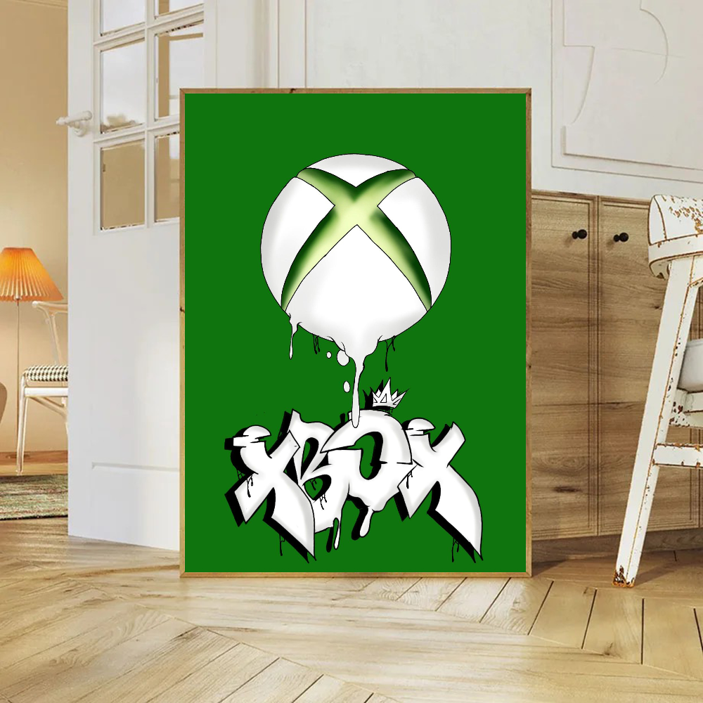 X-Xbox Game Poster Canvas Art  – Home Decor Xbox Games Bewertung und Preis