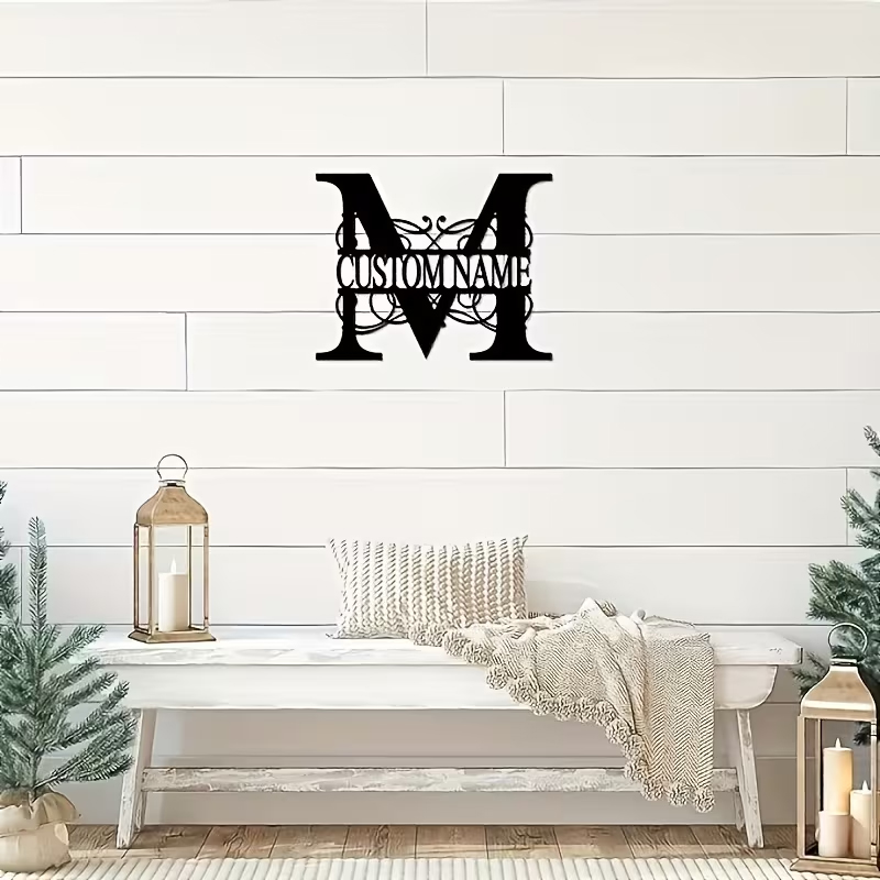 Classic Custom Monogram Metal  – Home Decor Ideas Bewertung und Preis