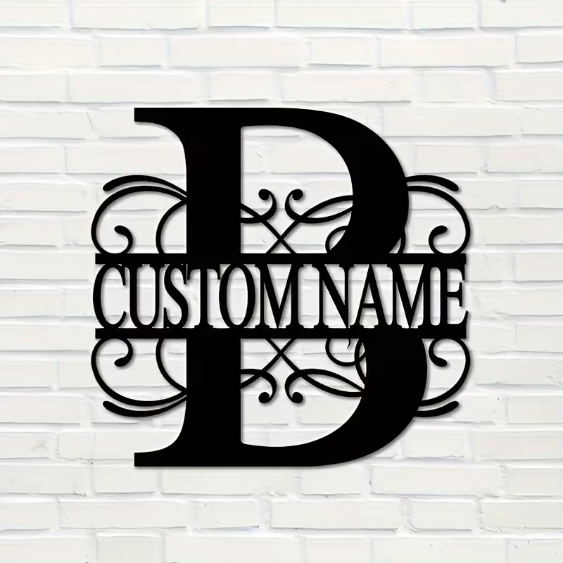 Classic Custom Monogram Metal  – Home Decor Ideas Bewertung und Preis