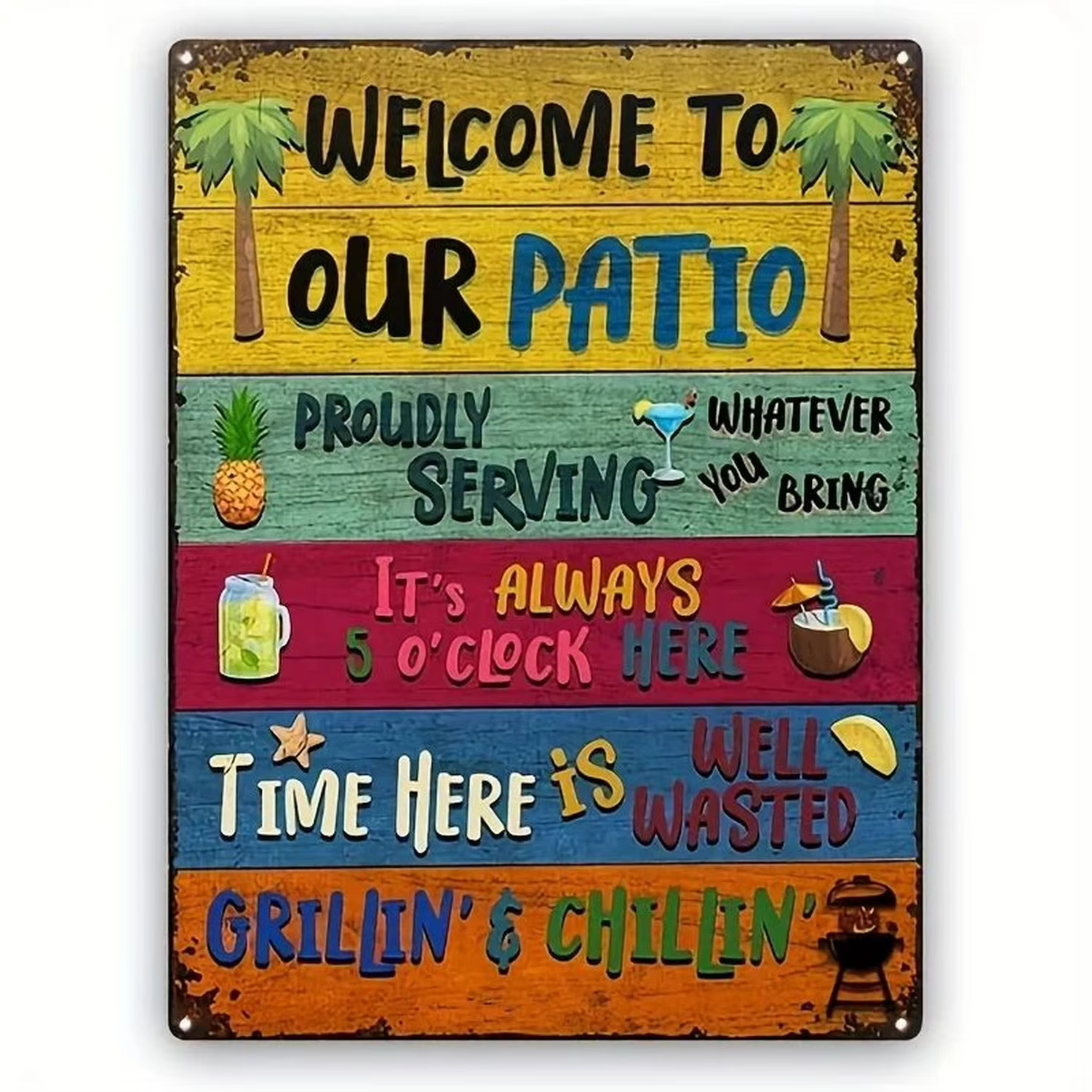 Quotes Plaque Metal Tin Signs  – Home Decor Garden Bewertung und Preis