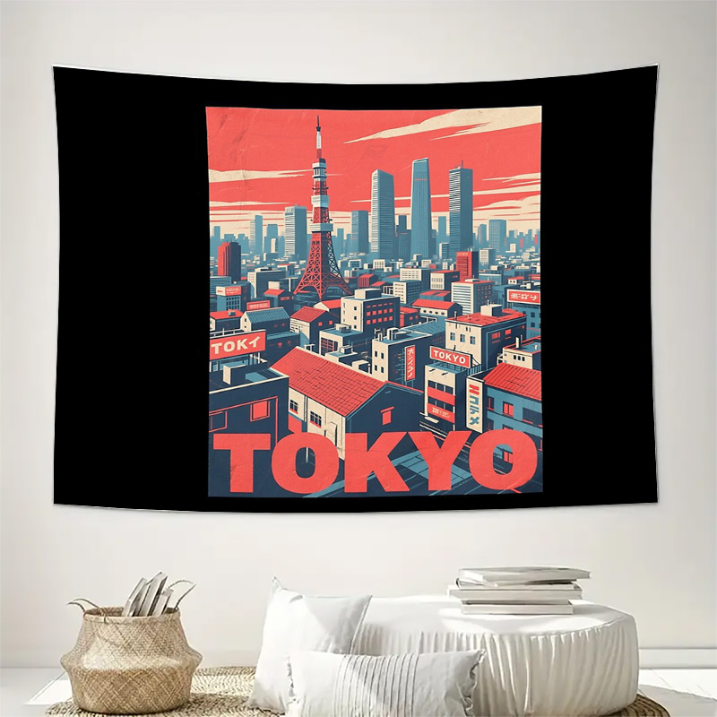 Japanese Tokyo Cityscape Tapes – Home Decor Tokyo Bewertung und Preis