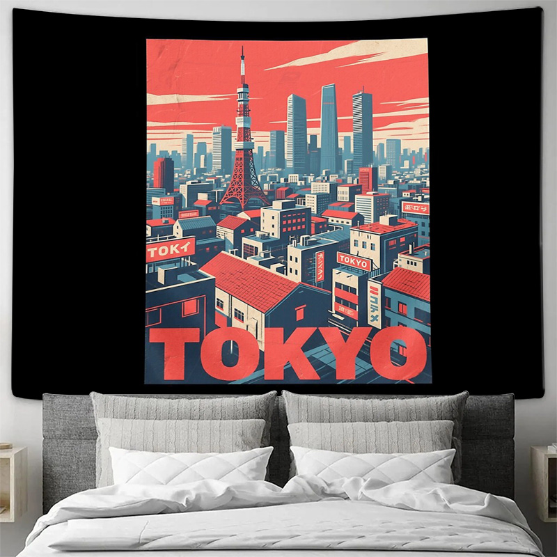 Japanese Tokyo Cityscape Tapes – Home Decor Tokyo Bewertung und Preis