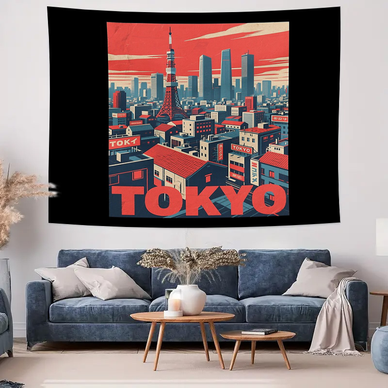 Japanese Tokyo Cityscape Tapes – Home Decor Tokyo Bewertung und Preis