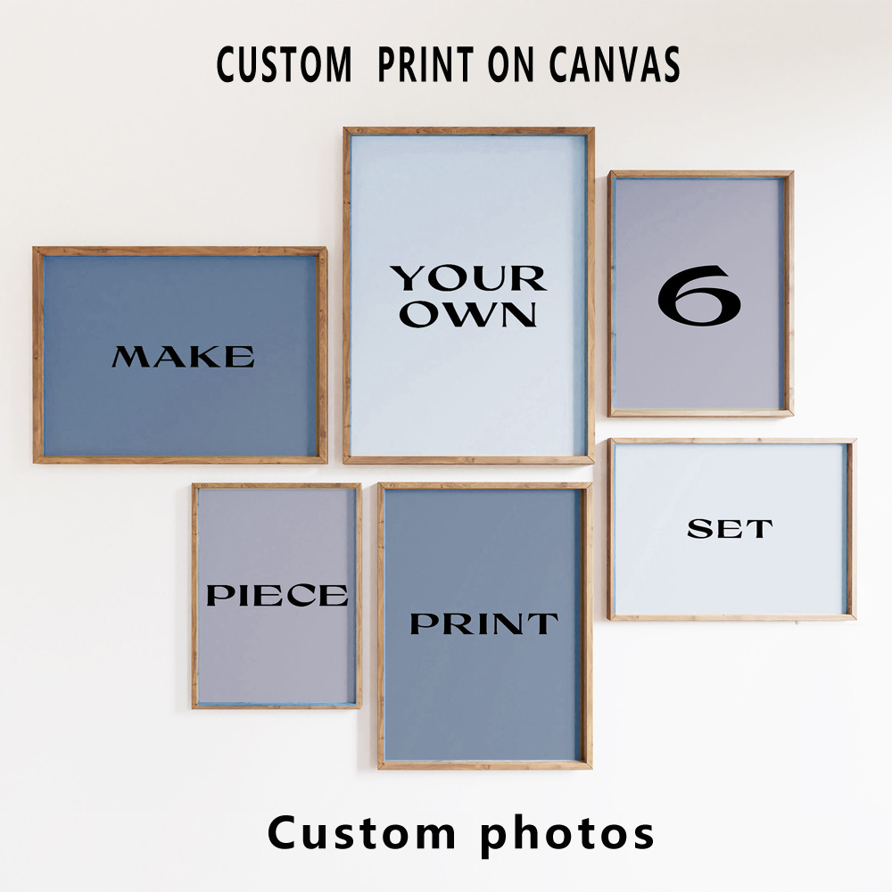 6pcs/set Custom Canvas Prints  – Home Decor Ideas Bewertung und Preis