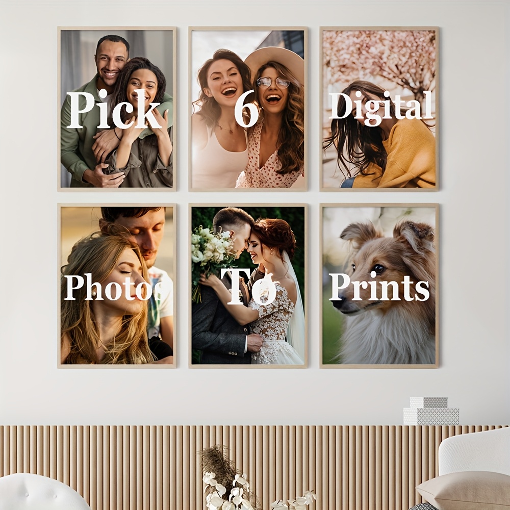 6pcs/set Custom Canvas Prints  – Home Decor Ideas Bewertung und Preis