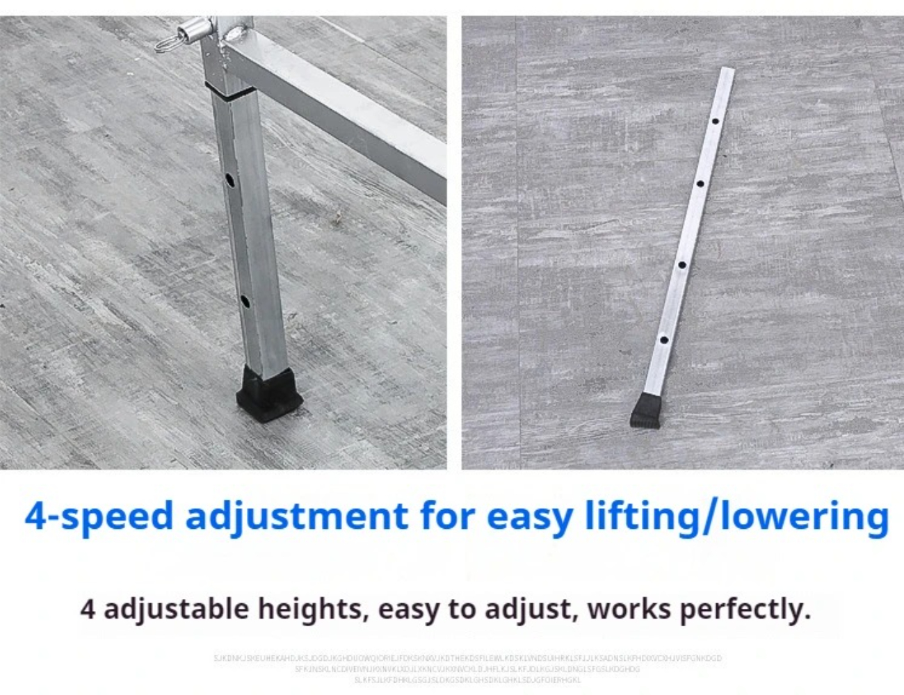 Steel scaffolding, foldable la – Home Decor Garden Bewertung und Preis