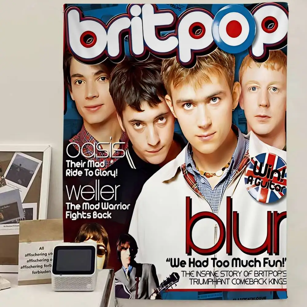 Band Musik Rapper Blur Anime T – Home Decor Hippie Bewertung und Preis