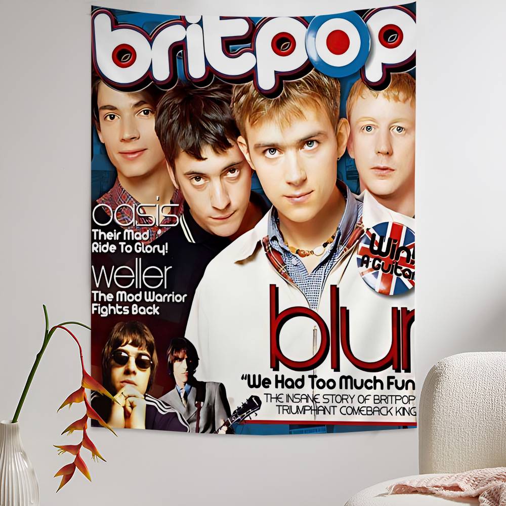 Band Musik Rapper Blur Anime T – Home Decor Hippie Bewertung und Preis