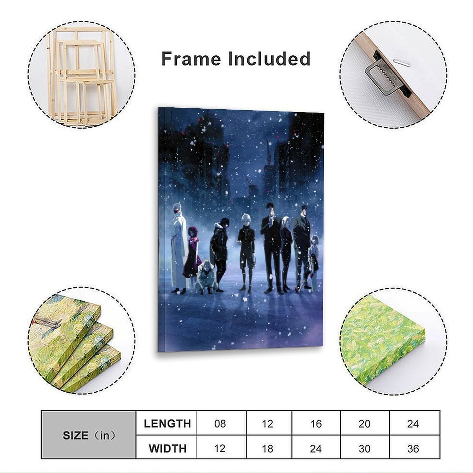 Tokyo Ghoul Anime Poster Dark  – Home Decor Tokyo Bewertung und Preis